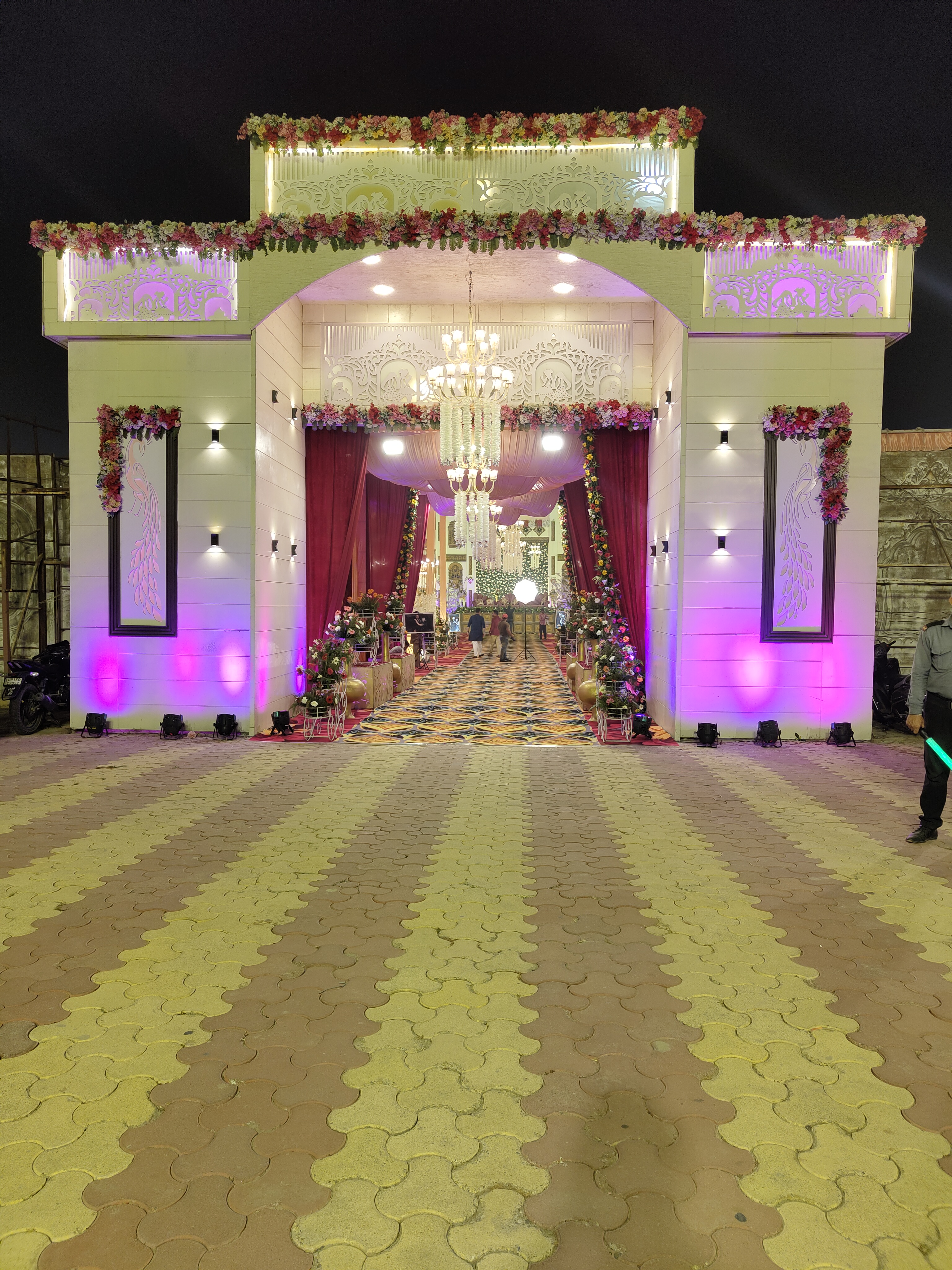 Sanskriti Resorts Wedding Decor & Evening Atmosphere