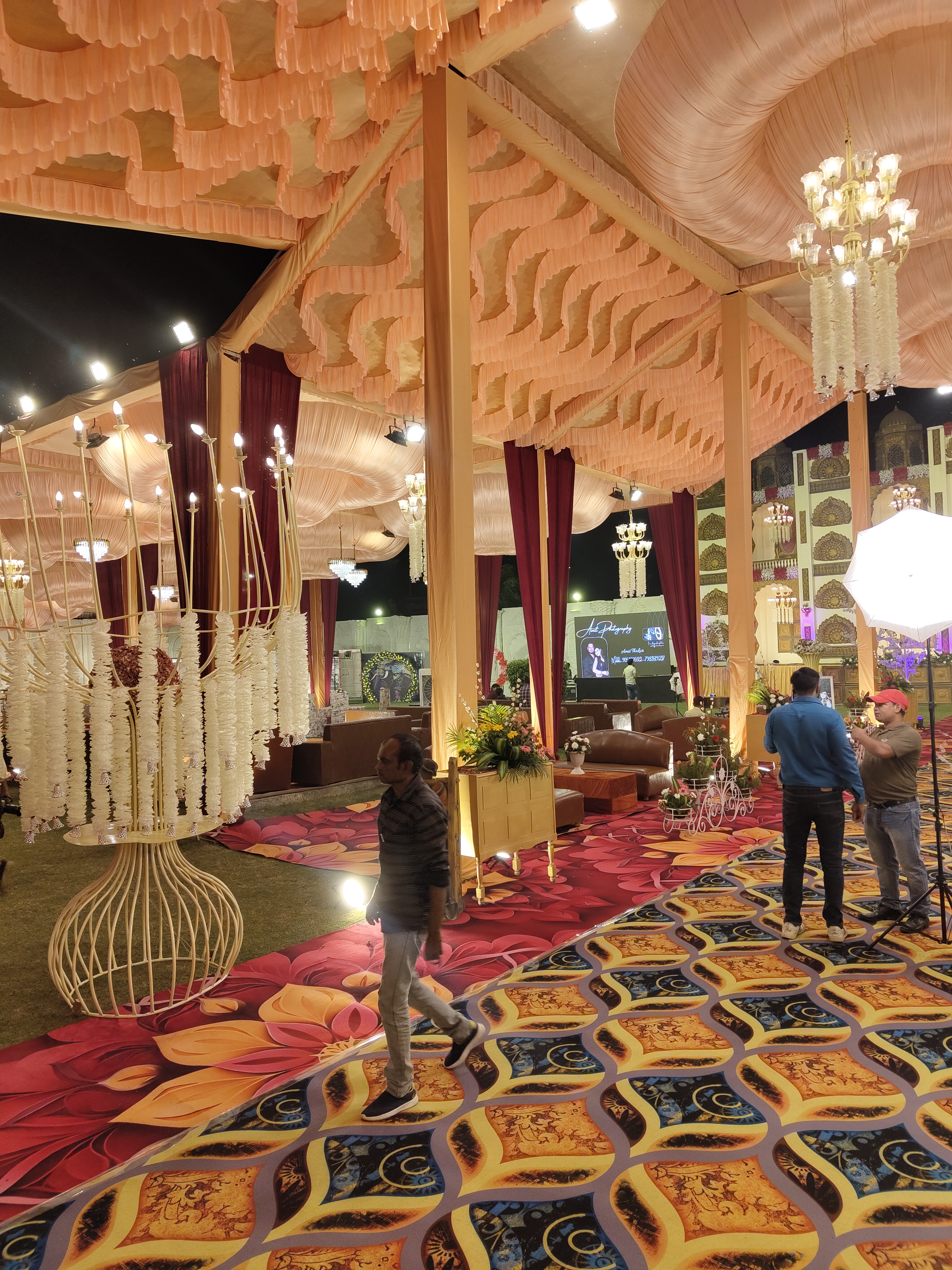 Illuminated Evening Celebrations at Sanskriti Resorts